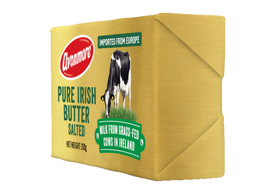 pure irish butter salted