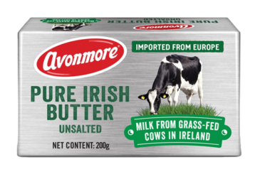 Avonmore pure irish butter unsalted product
