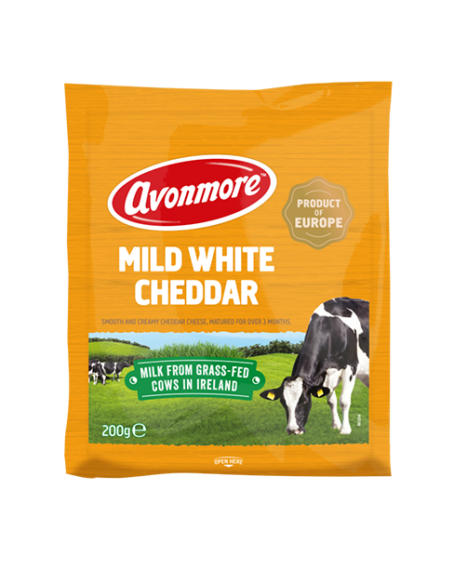 mild white cheddar product