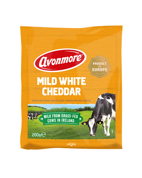 Avonmore mild white cheddar cheese product