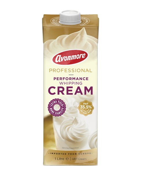 whipping cream 35.5% front image