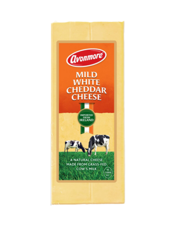 mild white cheddar cheese block