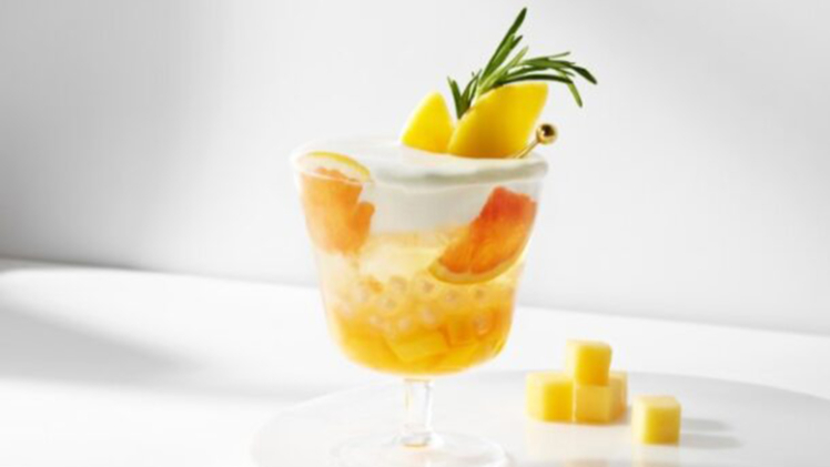Mango Jasmine Tea Landscape