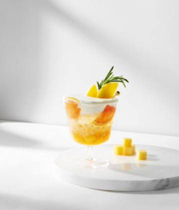 Mango Jasmine Tea Landscape