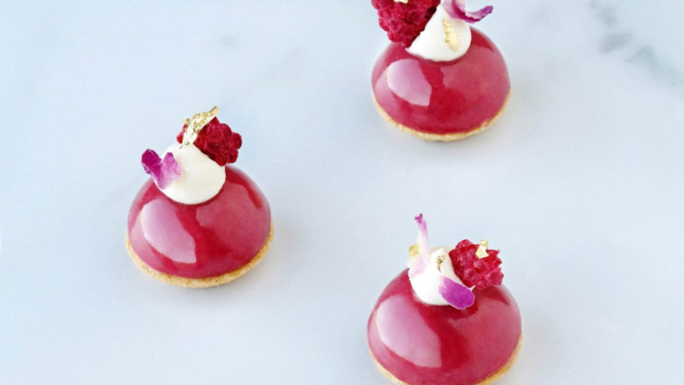 Raspberry Petit Four Landscape