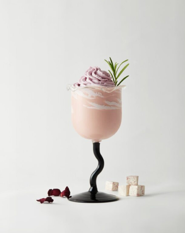 Rose Milk Tea Portrait