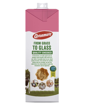 Avonmore skimmed milk product left