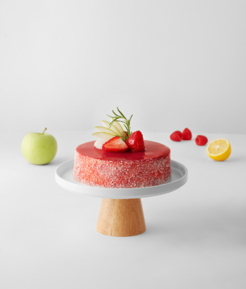 Green Apple Yogurt Mousse Cake