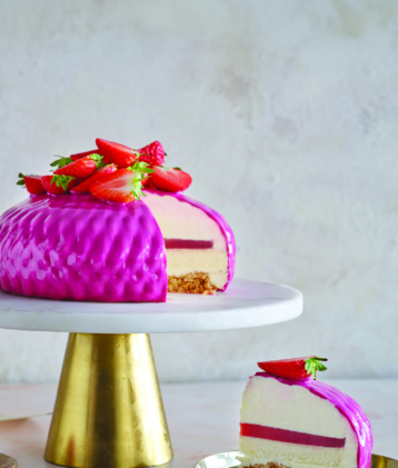 strawberry cheesecake recipe image
