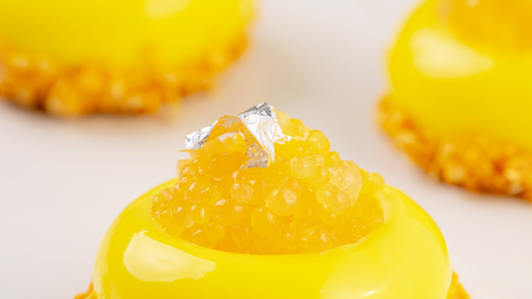 3 passion fruit and orange delices