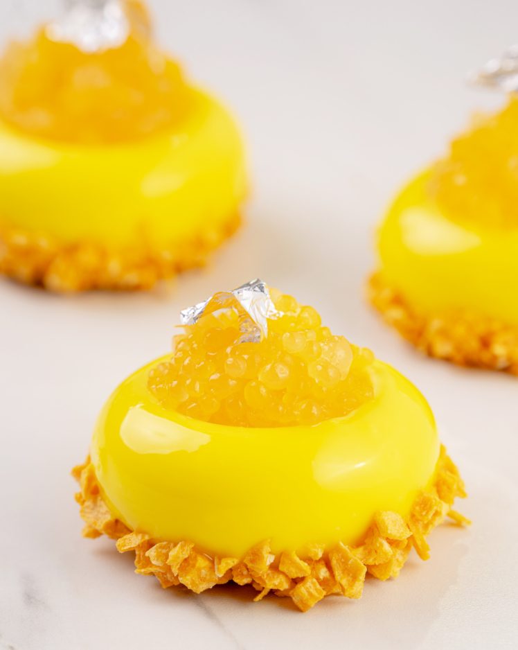 3 passion fruit and orange delices