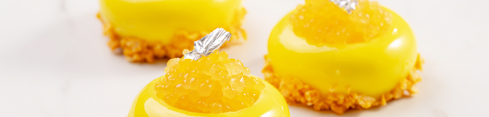 3 passion fruit and orange delices