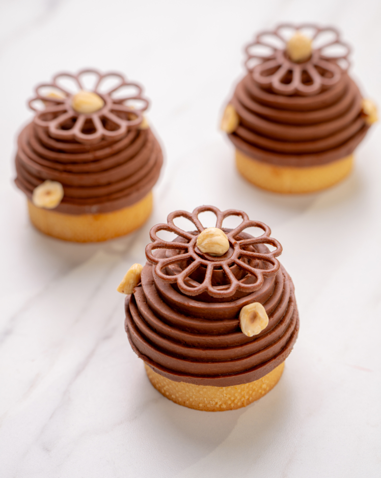 3 Hazelnut tarts