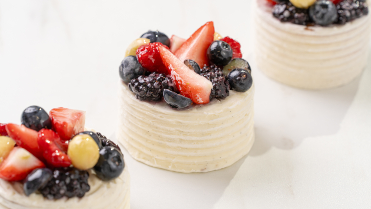 3 japanese souffle style cheesecakes